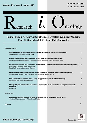 Research in Oncology