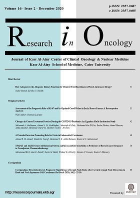 Research in Oncology