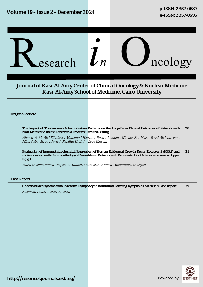 Research in Oncology