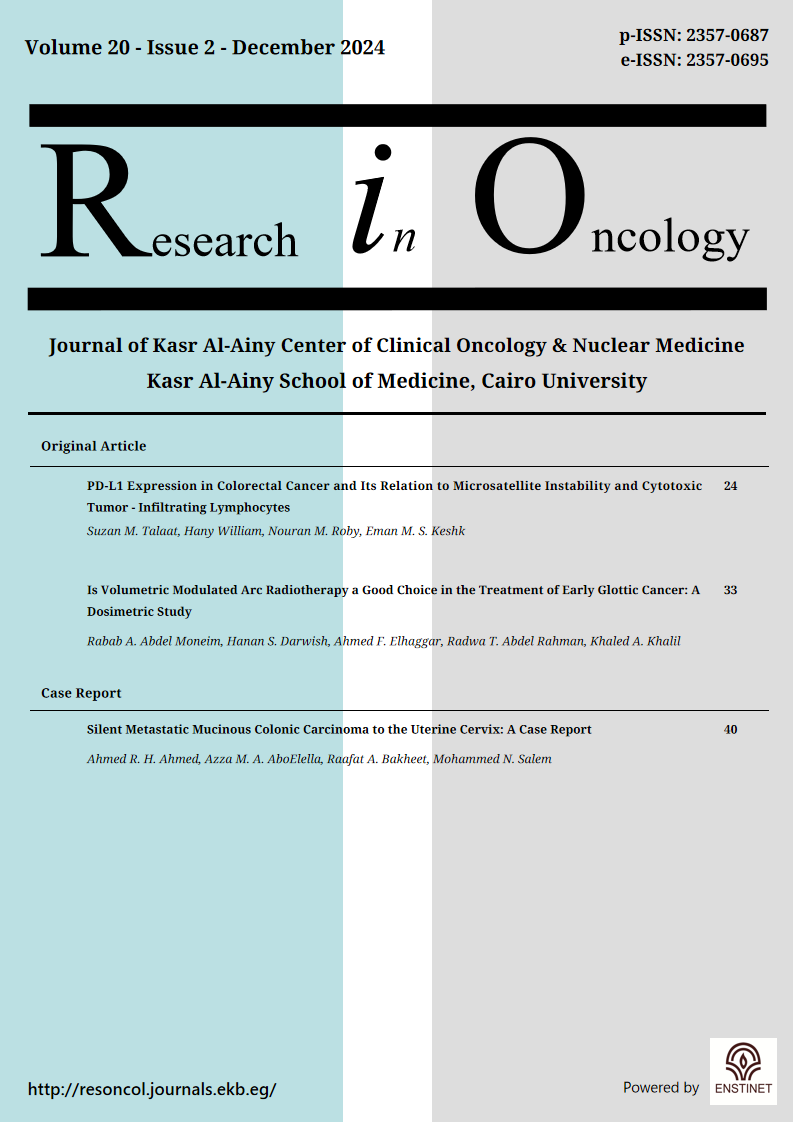 Research in Oncology